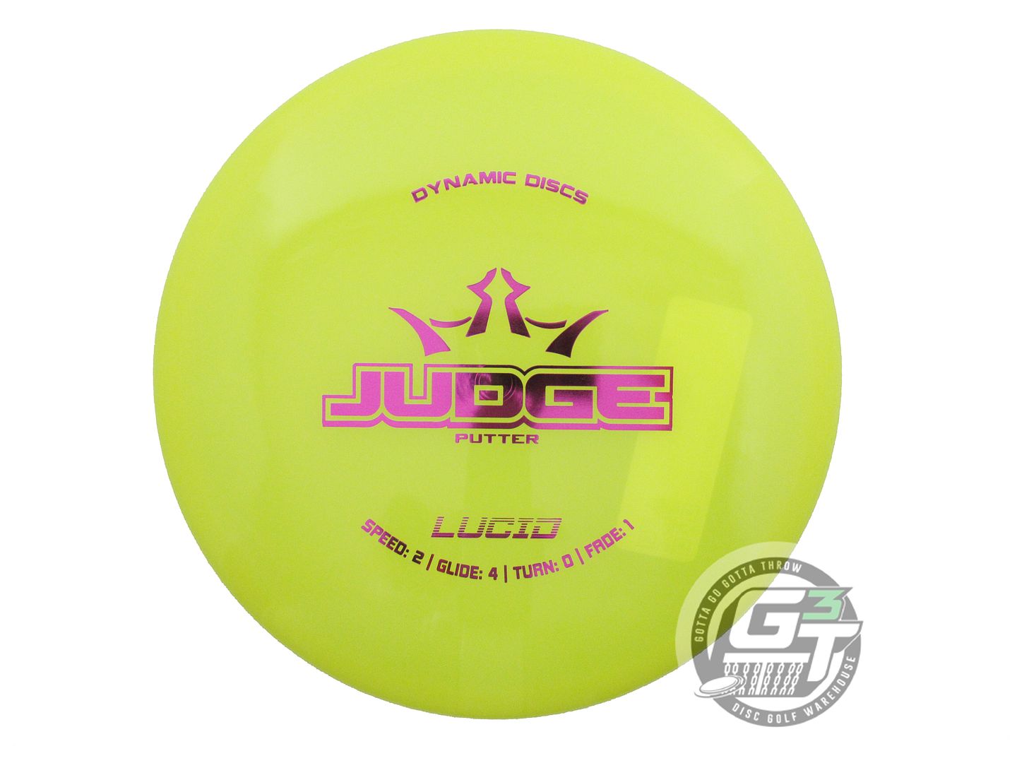 Dynamic Discs Lucid Judge Putter Golf Disc (Individually Listed)