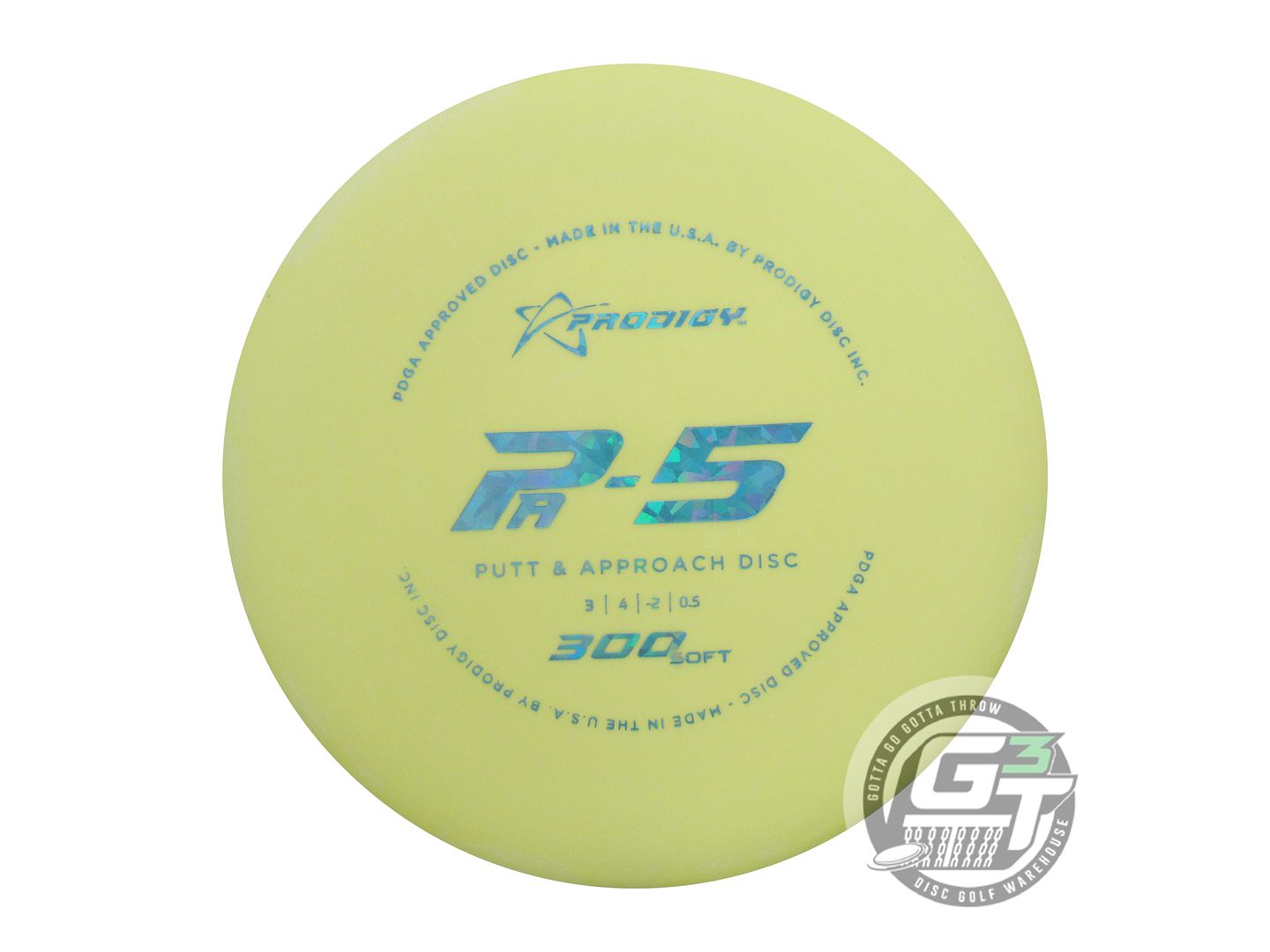 Prodigy 300 Soft Series PA5 Putter Golf Disc (Individually Listed)