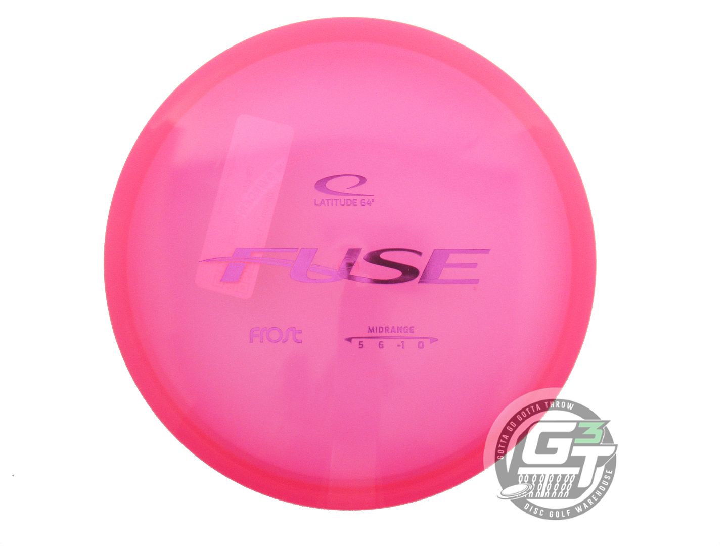 Latitude 64 Frost Line Fuse Midrange Golf Disc (Individually Listed)