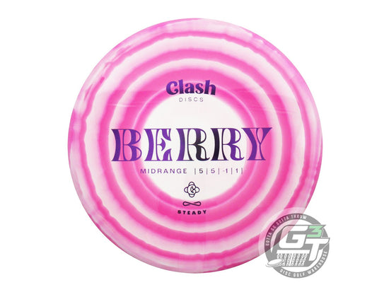 Clash Steady Ring Berry Midrange Golf Disc (Individually Listed)