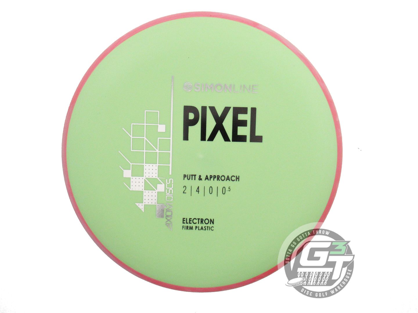 Axiom Simon Lizotte Simon Line Electron Firm Pixel Putter Golf Disc (Individually Listed)