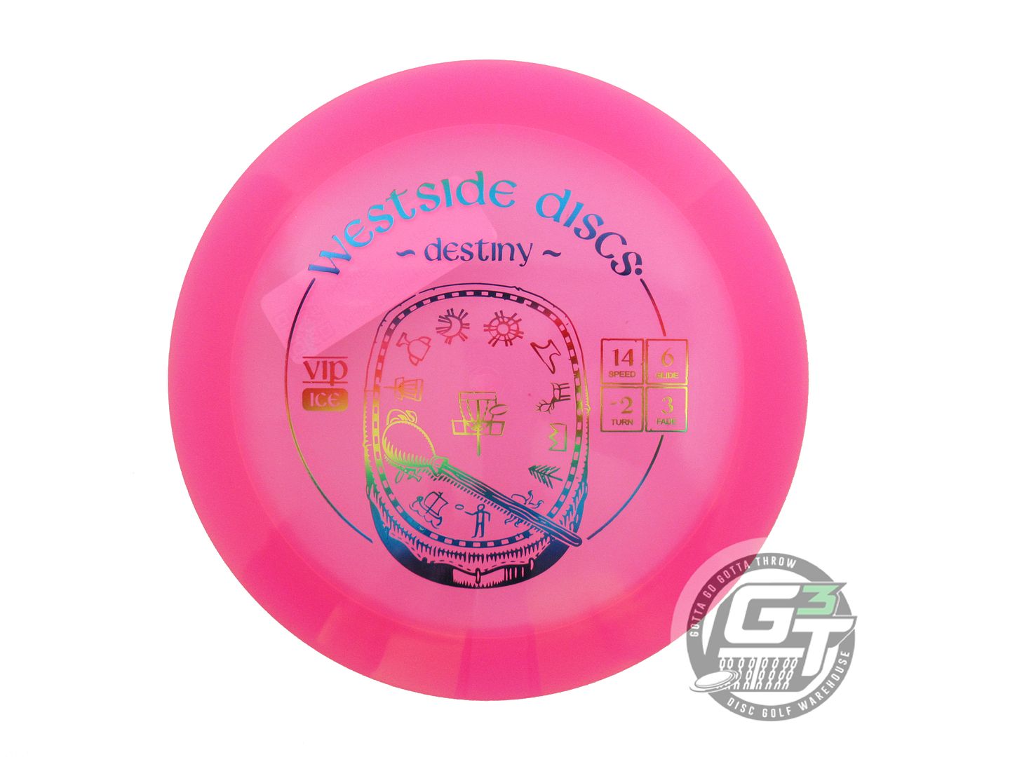 Westside VIP Ice Destiny Distance Driver Golf Disc (Individually Listed)