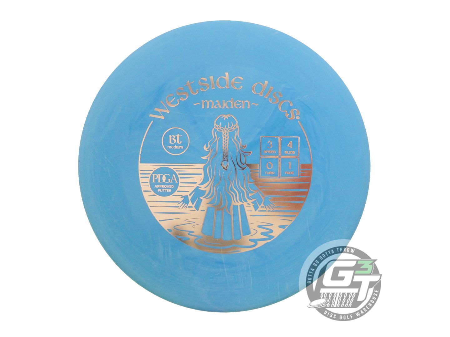 Westside BT Medium Maiden Putter Golf Disc (Individually Listed)