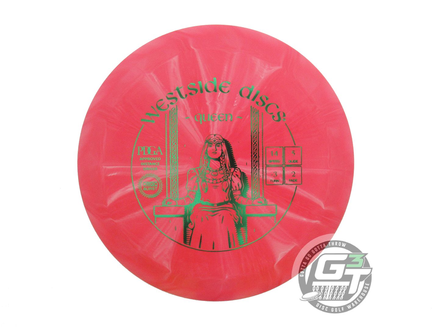 Westside Origio Burst Queen Distance Driver Golf Disc (Individually Listed)