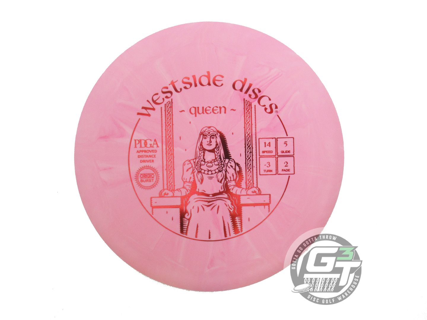 Westside Origio Burst Queen Distance Driver Golf Disc (Individually Listed)