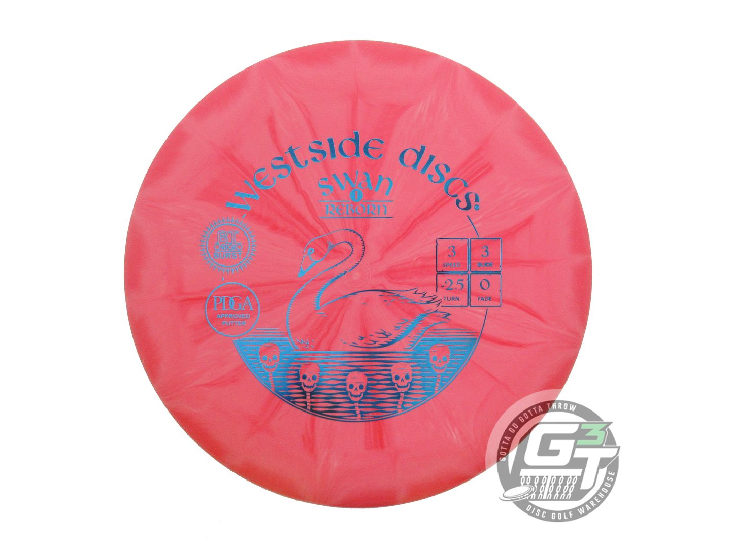 Westside Origio Burst Swan 1 Reborn Putter Golf Disc (Individually Listed)