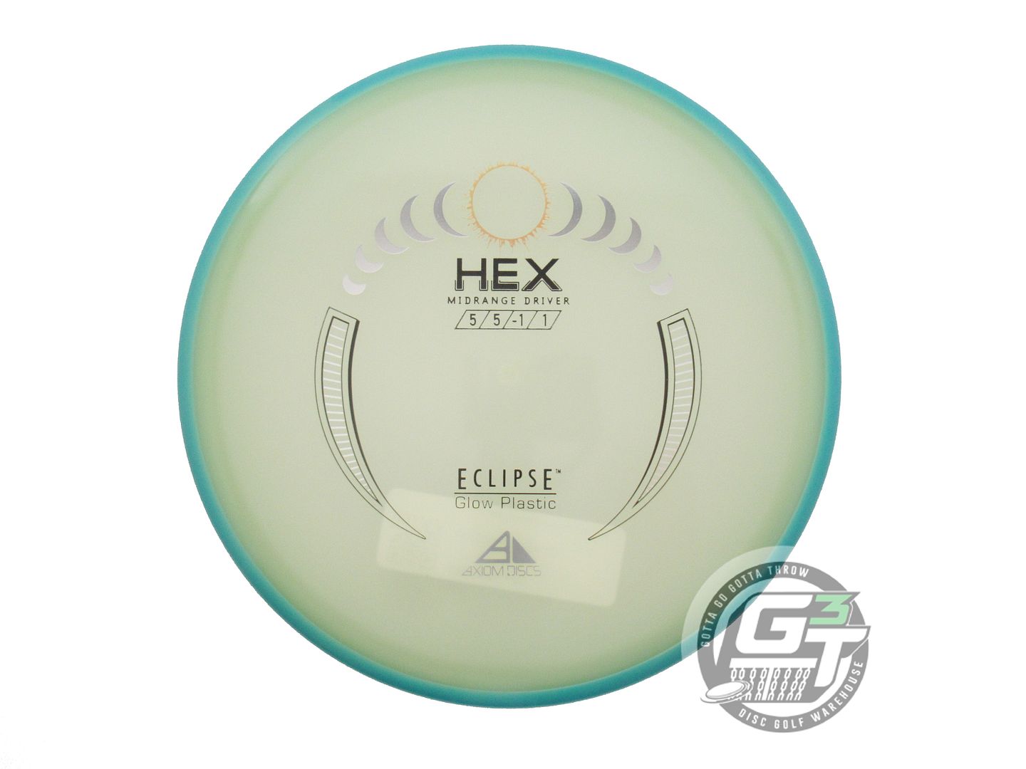 Axiom Eclipse 2.0 Glow Proton Hex Midrange Golf Disc (Individually Listed)