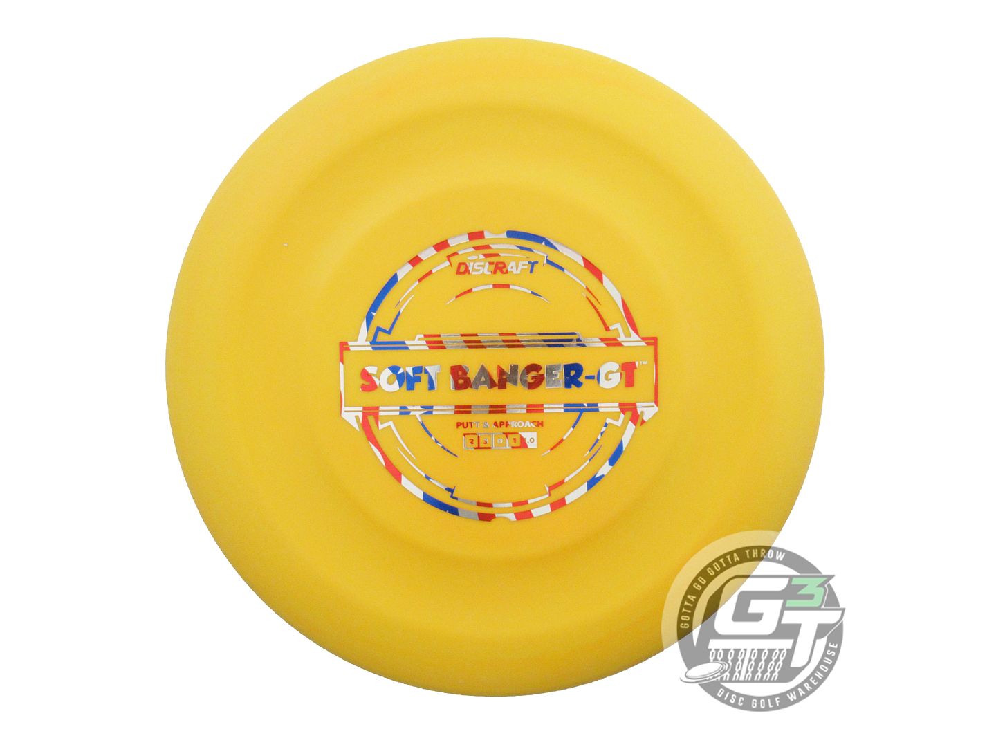 Discraft Putter Line Soft Banger GT Putter Golf Disc (Individually Listed)