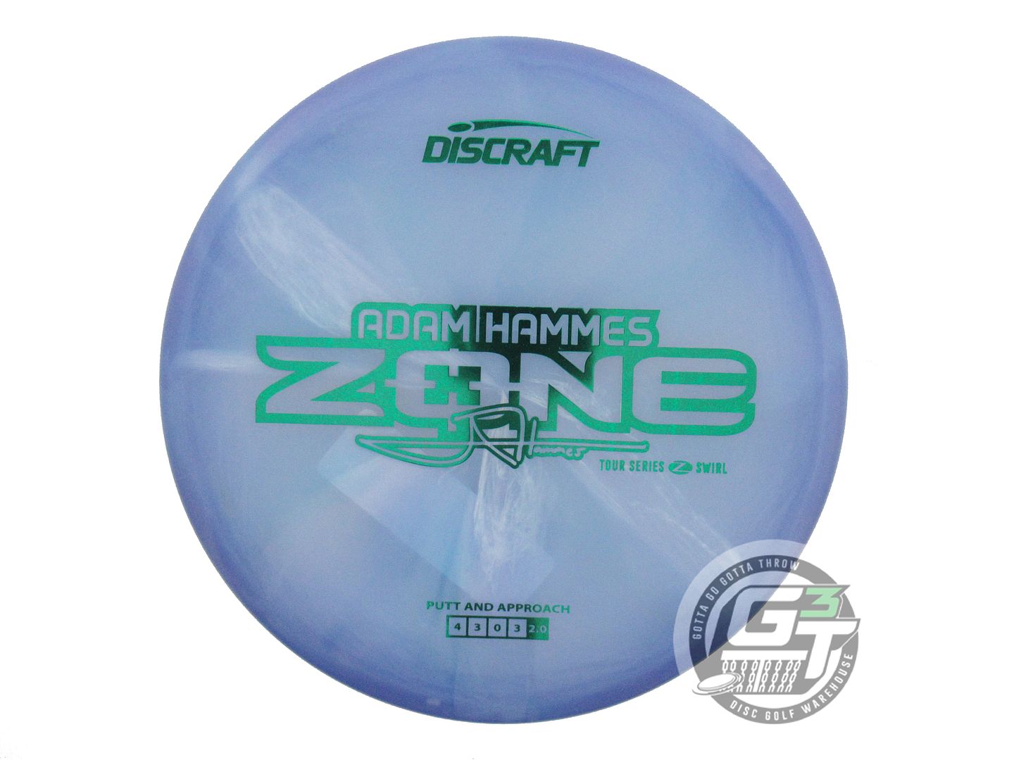 Discraft Limited Edition 2025 Tour Series Adam Hammes Swirl Elite Z Zone Putter Golf Disc (Individually Listed)