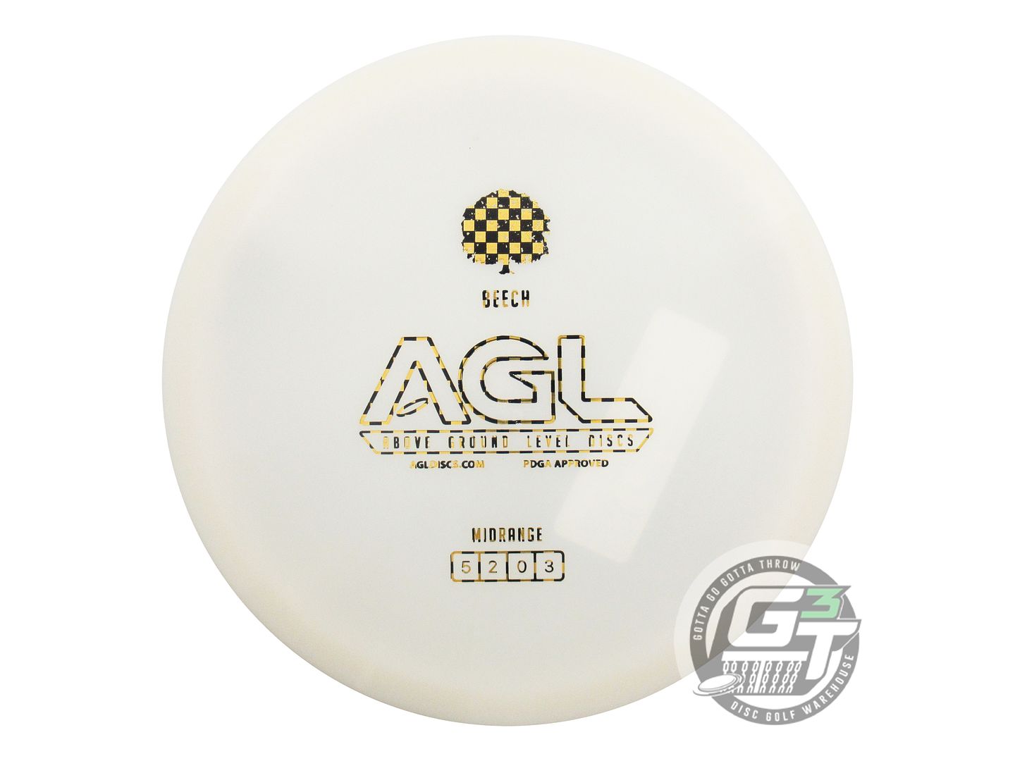 Above Ground Level Alpine Boreal Beech Midrange Golf Disc (Individually Listed)