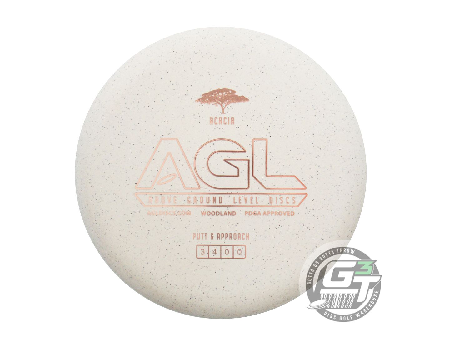 Above Ground Level Hemp Woodland Acacia Putter Golf Disc (Individually Listed)