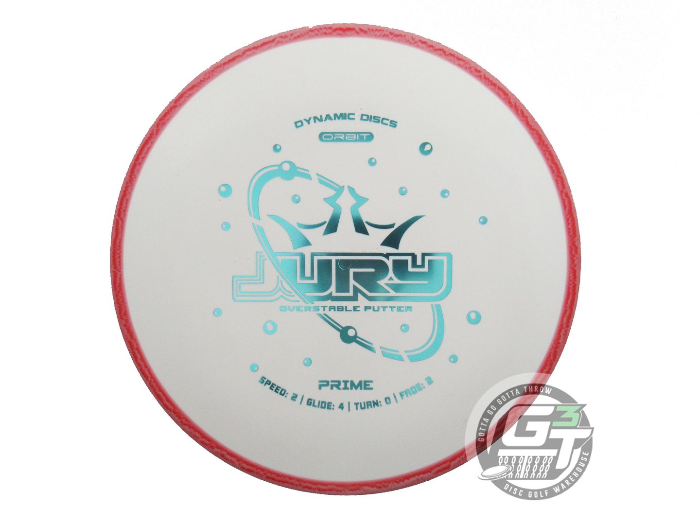 Dynamic Discs Prime Orbit Jury Putter Golf Disc (Individually Listed)