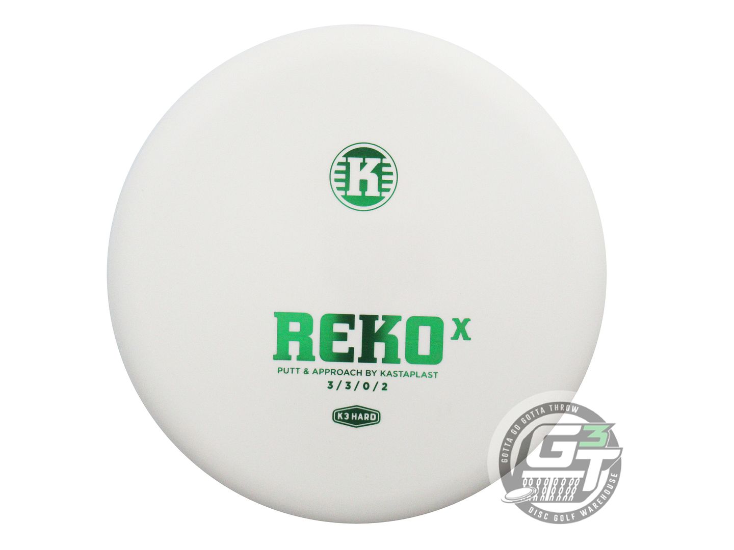 Kastaplast K3 Hard Reko X Putter Golf Disc (Individually Listed)