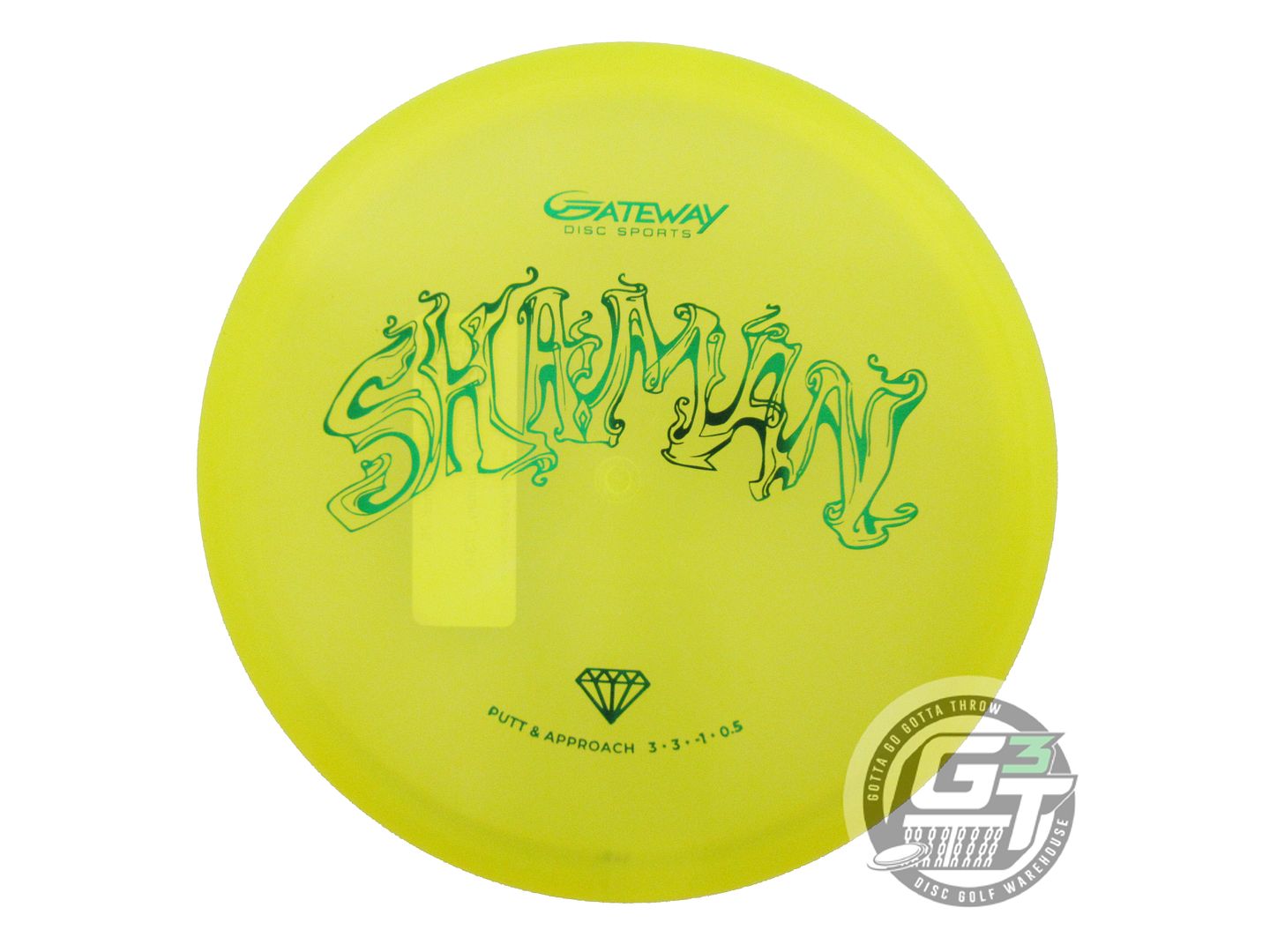 Gateway Diamond Shaman Putter Golf Disc (Individually Listed)