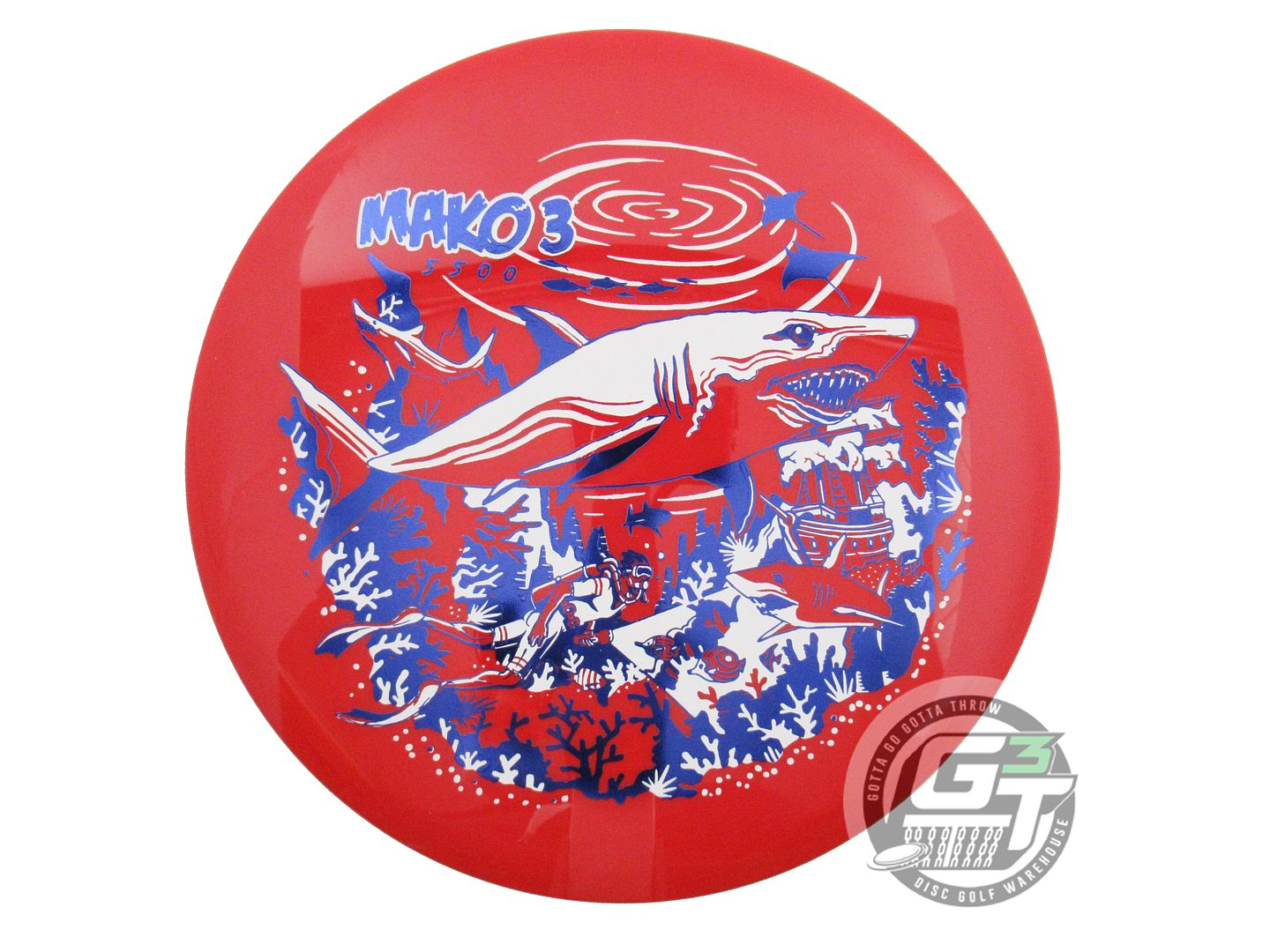 Innova Limited Edition Riptide Reef Stamp Star Mako3 Midrange Golf Disc (Individually Listed)