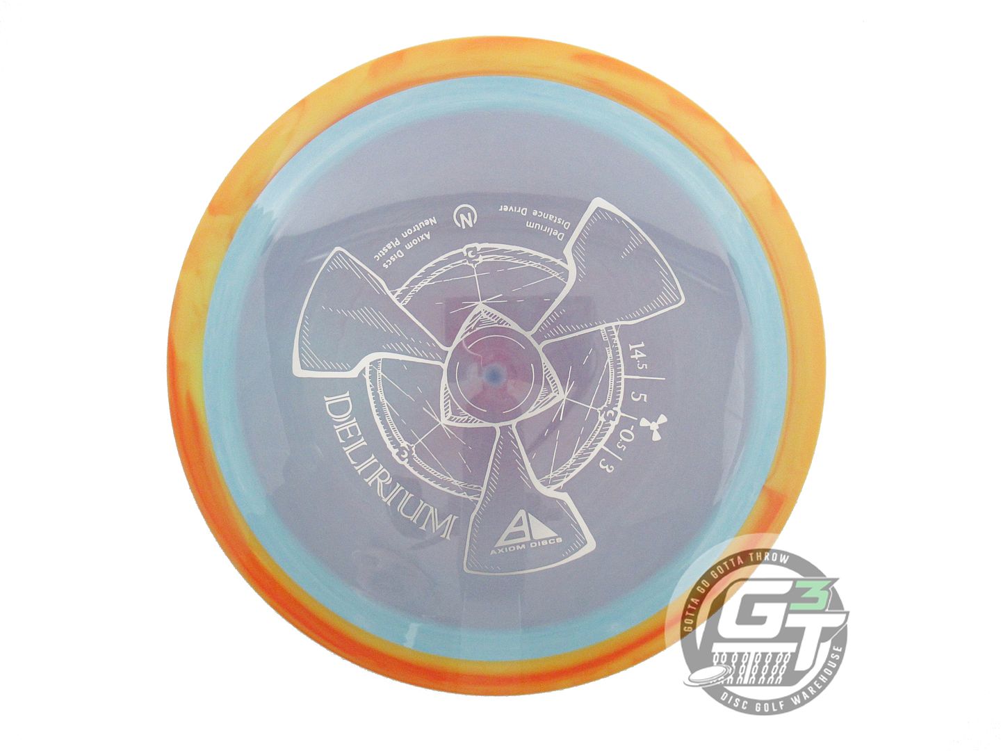 Axiom Neutron Delirium Distance Driver Golf Disc (Individually Listed)