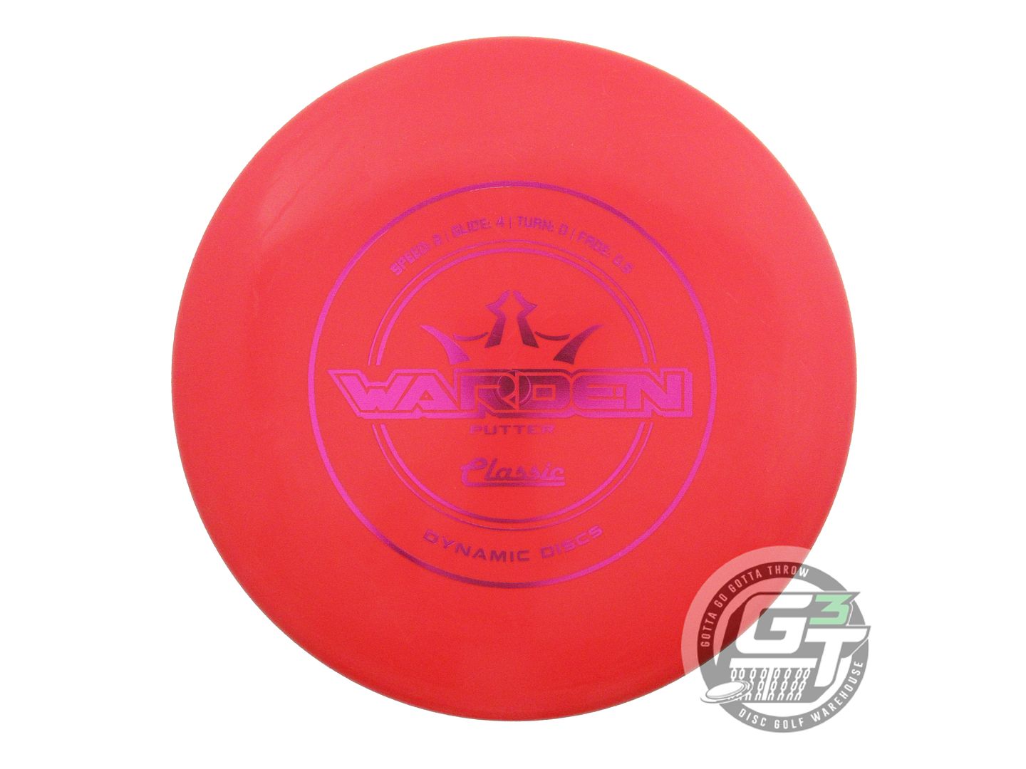 Dynamic Discs Classic Line Warden Putter Golf Disc (Individually Listed)