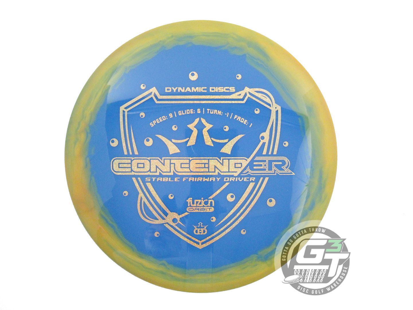 Dynamic Discs Fuzion Orbit Contender Fairway Driver Golf Disc (Individually Listed)