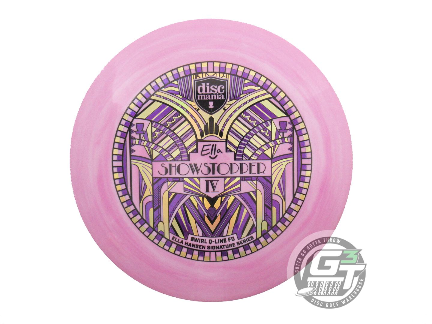 Discmania Limited Edition 2026 Signature Ella Hansen Show Stopper IV Swirl Q-Line FD Fairway Driver Golf Disc (Individually Listed)