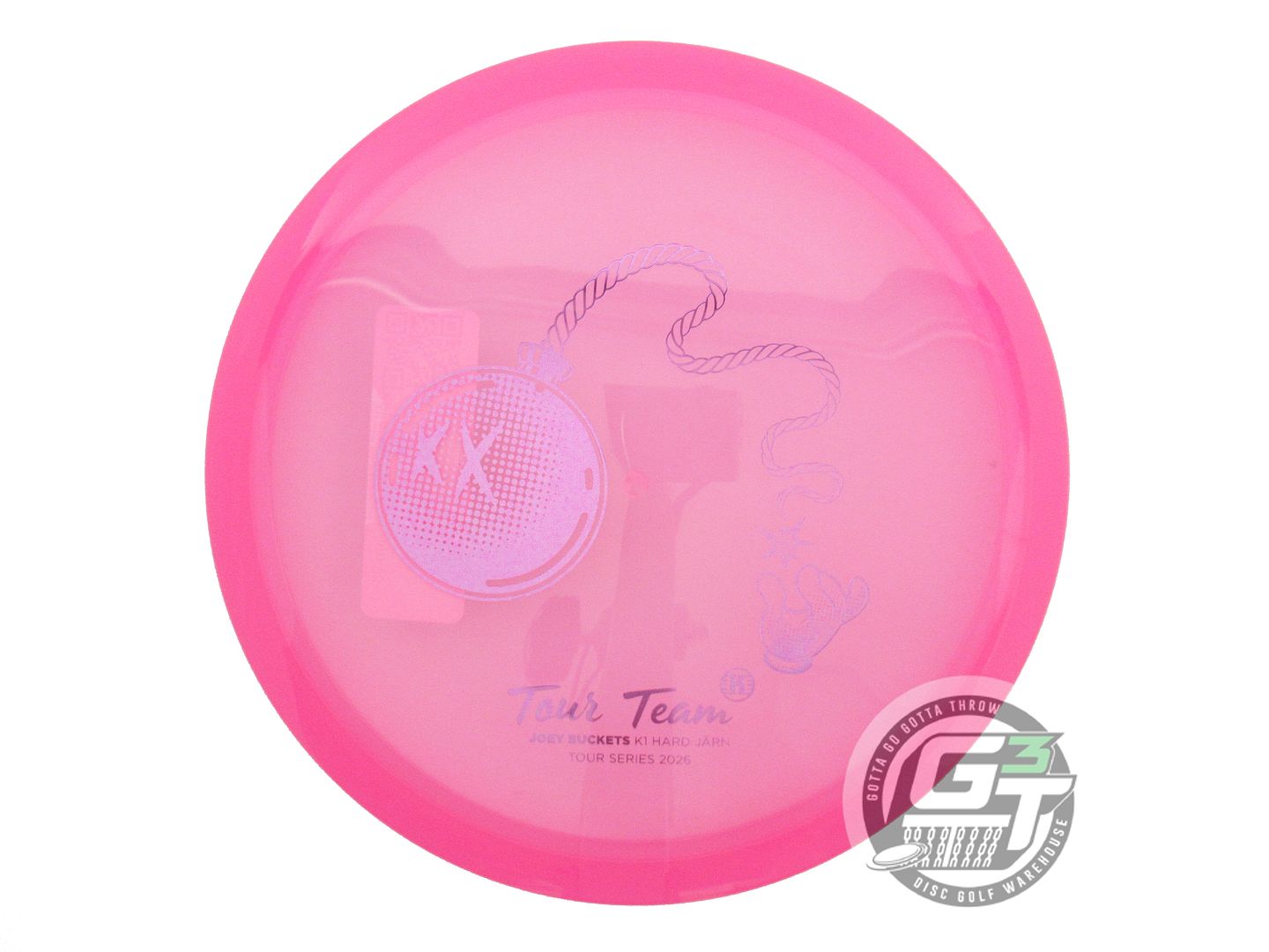 Kastaplast Limited Edition 2026 Tour Series Joey Buckets K1 Hard Jarn Midrange Golf Disc (Individually Listed)