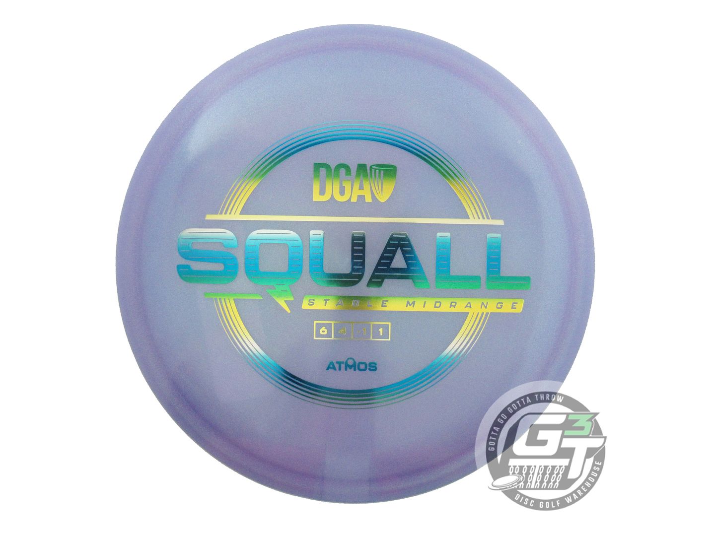 DGA Atmos Squall Midrange Golf Disc (Individually Listed)