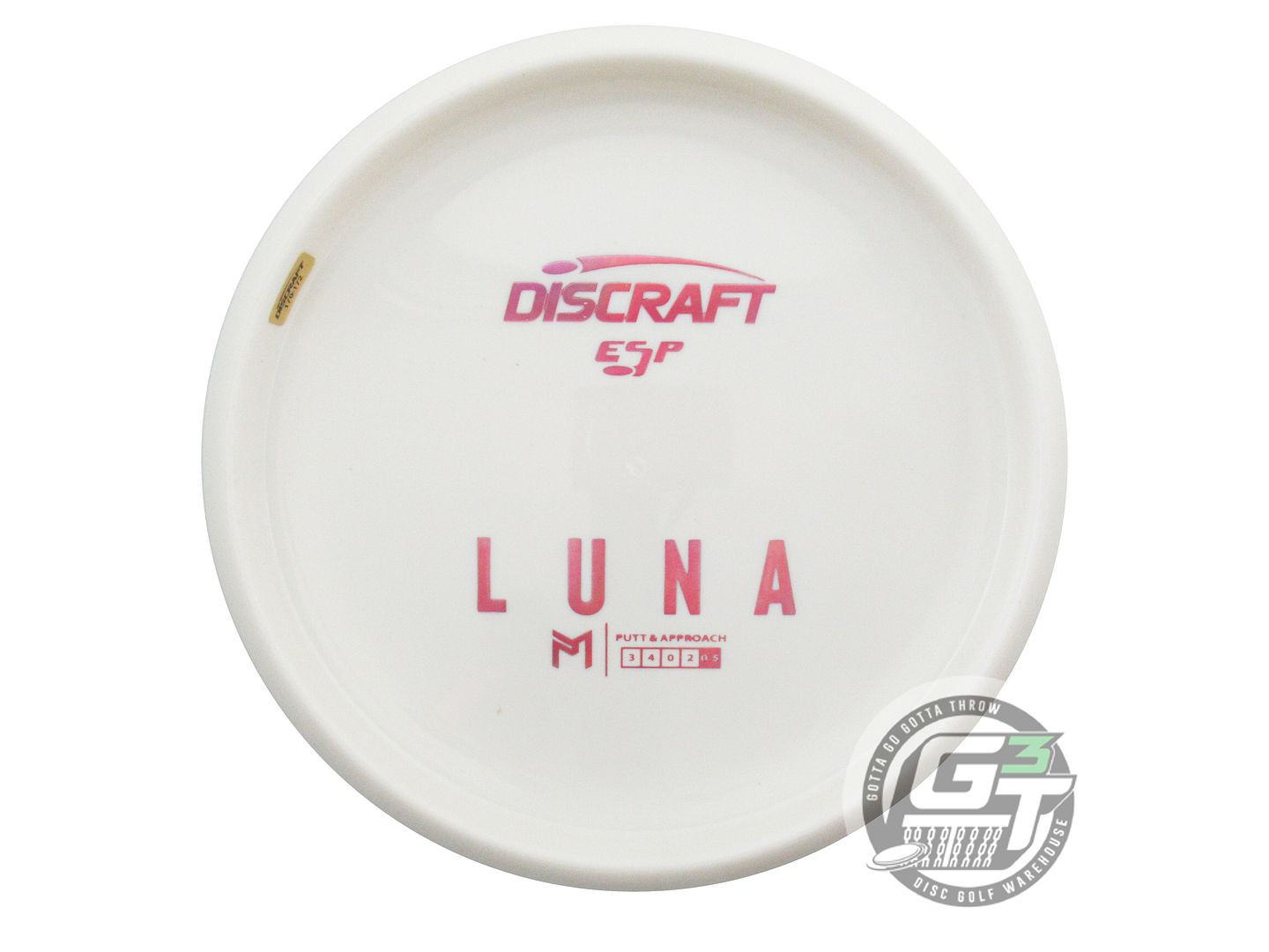 Discraft Dye Pack Bottom Stamp Paul McBeth ESP Luna Putter Golf Disc (Individually Listed)