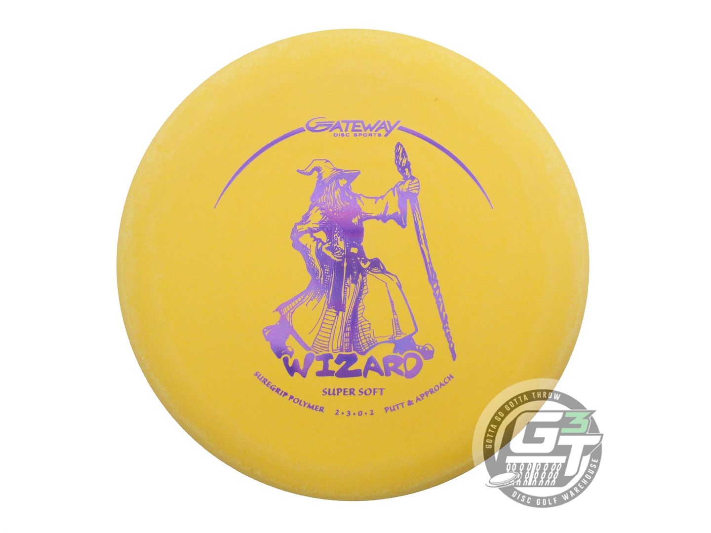 Gateway Sure Grip Super Soft Wizard Putter Golf Disc (Individually Listed)