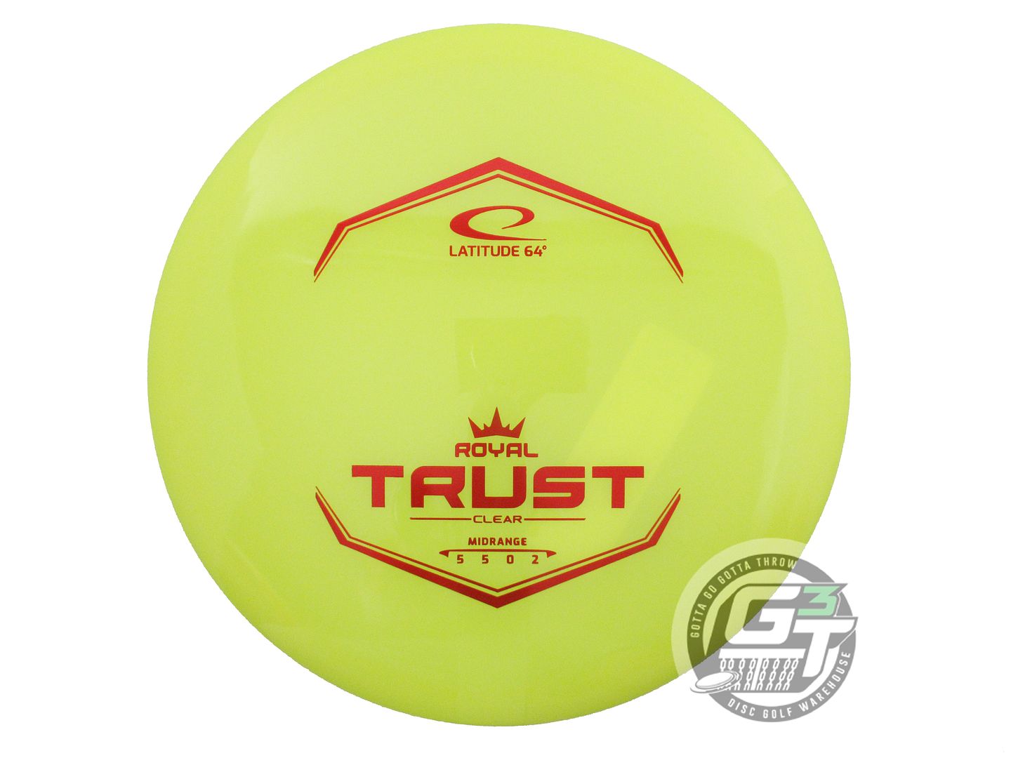 Latitude 64 Royal Clear Trust Midrange Golf Disc (Individually Listed)