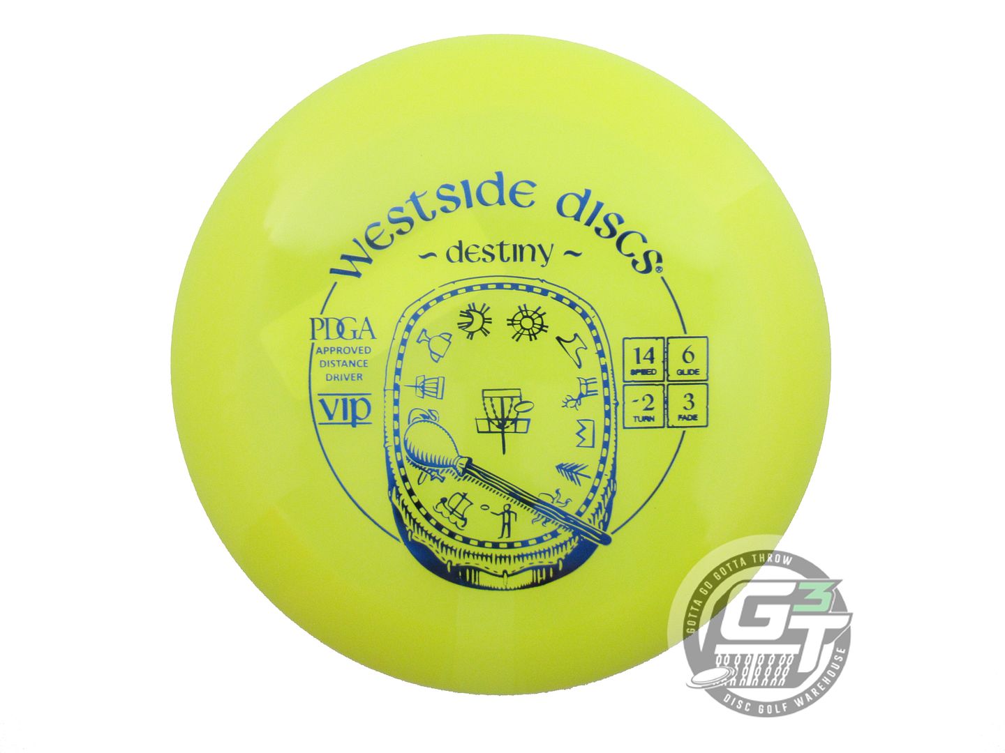 Westside VIP Destiny Distance Driver Golf Disc (Individually Listed)