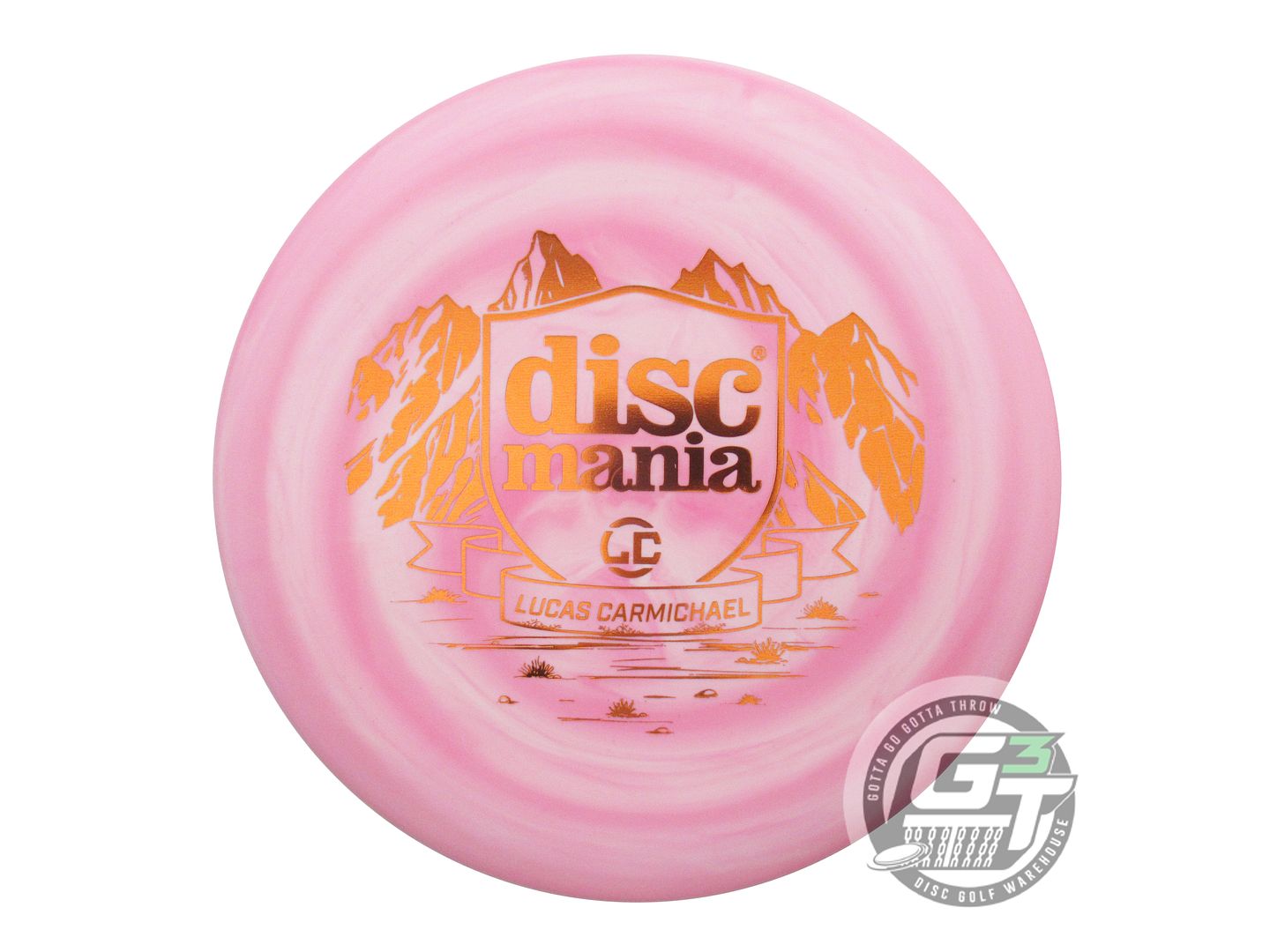 Discmania Limited Edition 2025 Shield Team Series Lucas Carmichael Swirl D-Line Flex 2 P2 Pro Putter Golf Disc (Individually Listed)