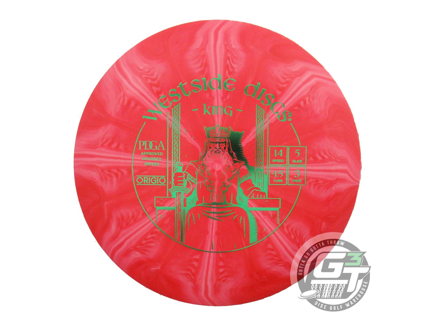 Westside Origio Burst King Distance Driver Golf Disc (Individually Listed)