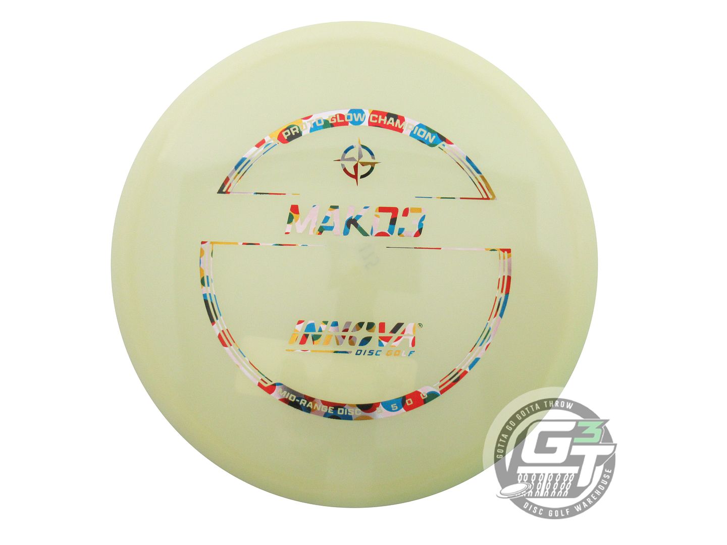 Innova Proto Glow Champion Mako3 Midrange Golf Disc (Individually Listed)