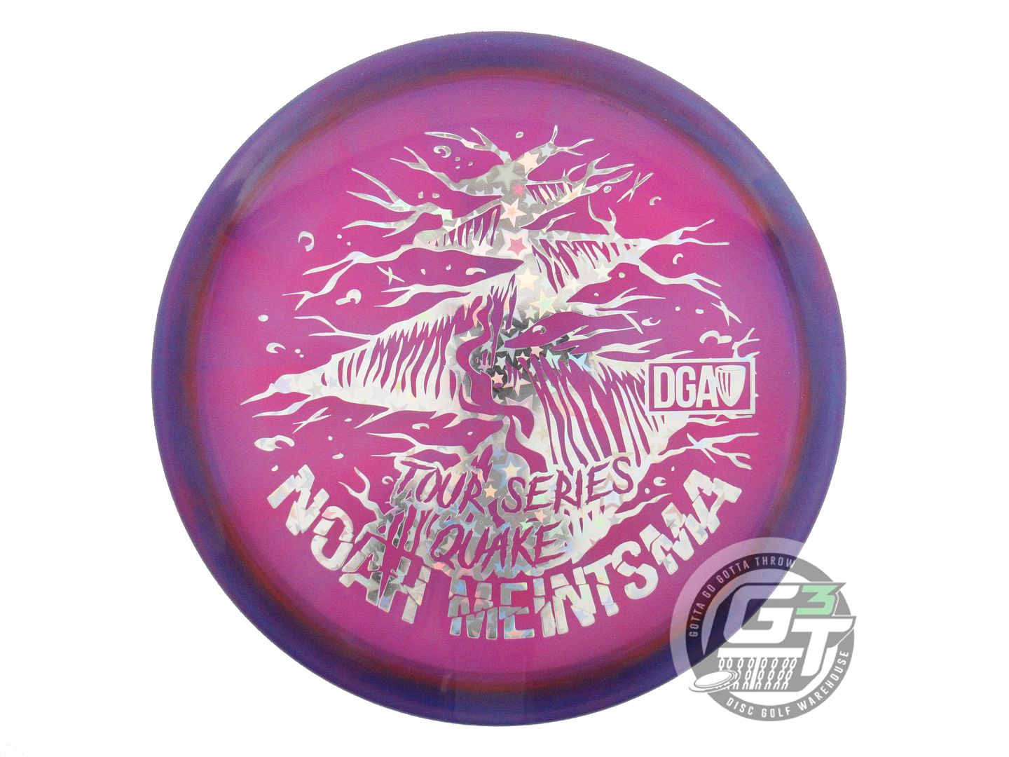 DGA Limited Edition 2023 Tour Series Noah Meintsma Swirl Tour Series Quake Midrange Golf Disc (Individually Listed)