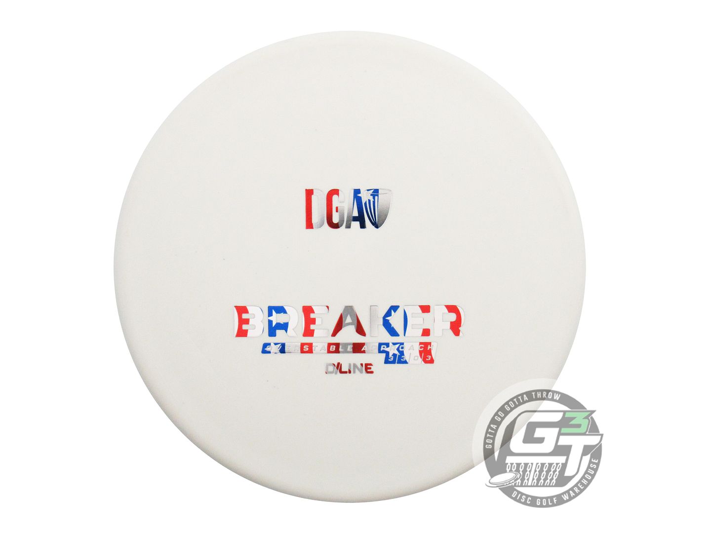 DGA D-Line Breaker Putter Golf Disc (Individually Listed)