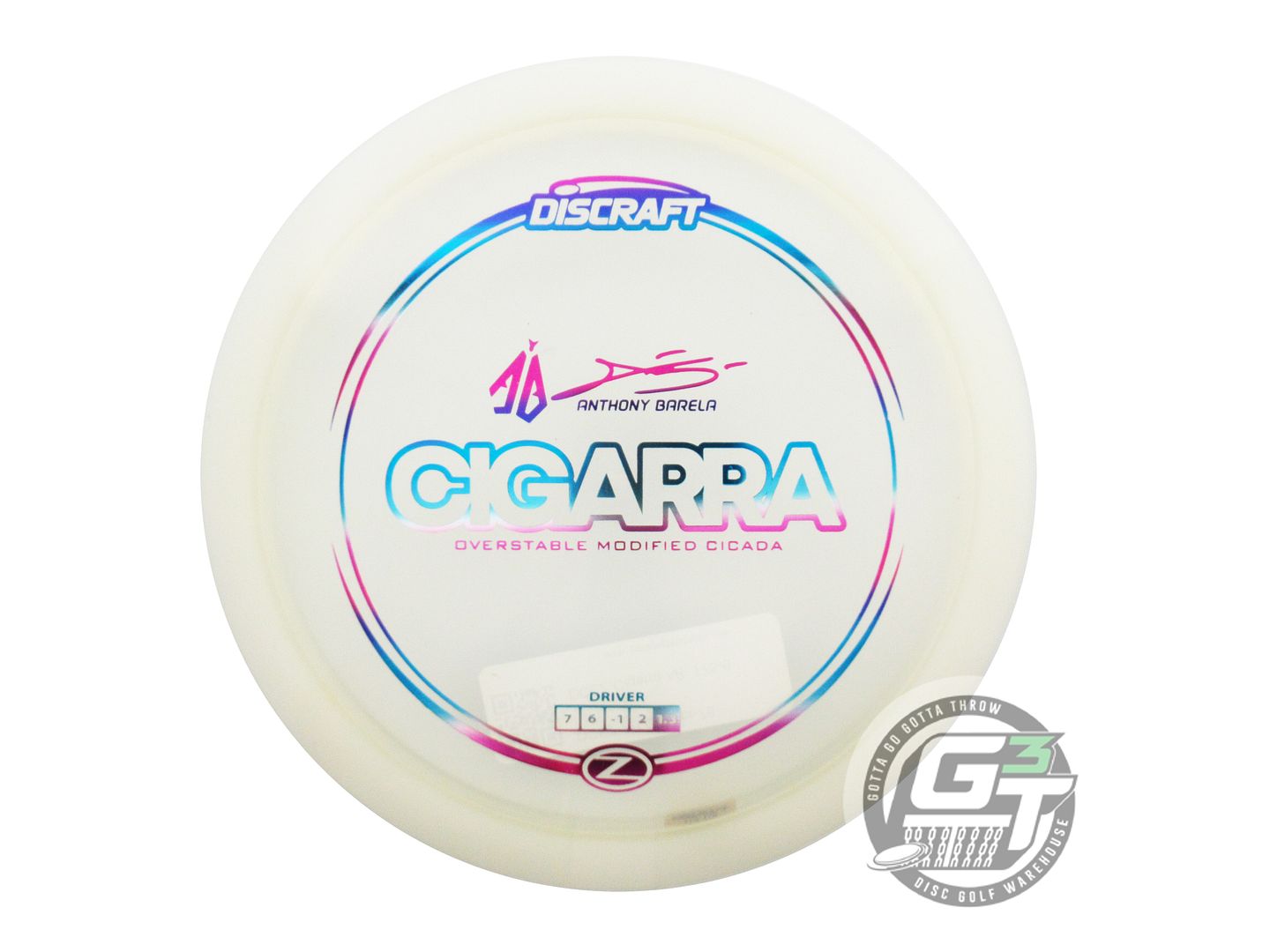 Discraft Elite Z Cigarra [Anthony Barela] Fairway Driver Golf Disc (Individually Listed)