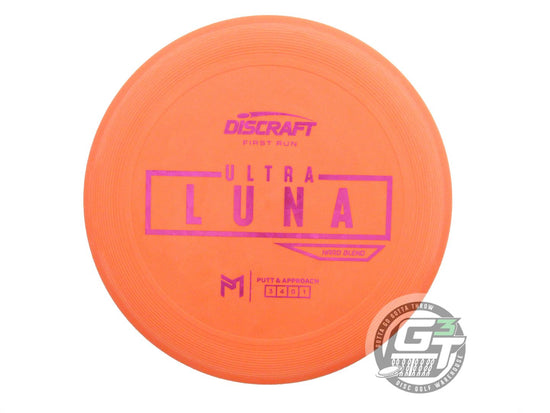 Discraft Limited Edition First Run Paul McBeth Signature Putter Line UltraLuna Putter Golf Disc (Individually Listed)