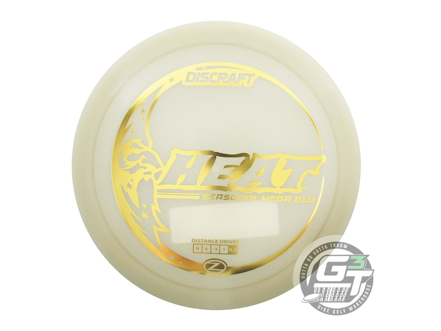 Discraft Seasonal Mega Glo Z Heat Distance Driver Golf Disc (Individually Listed)