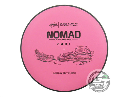 MVP Electron Soft Nomad [James Conrad 1X] Putter Golf Disc (Individually Listed)