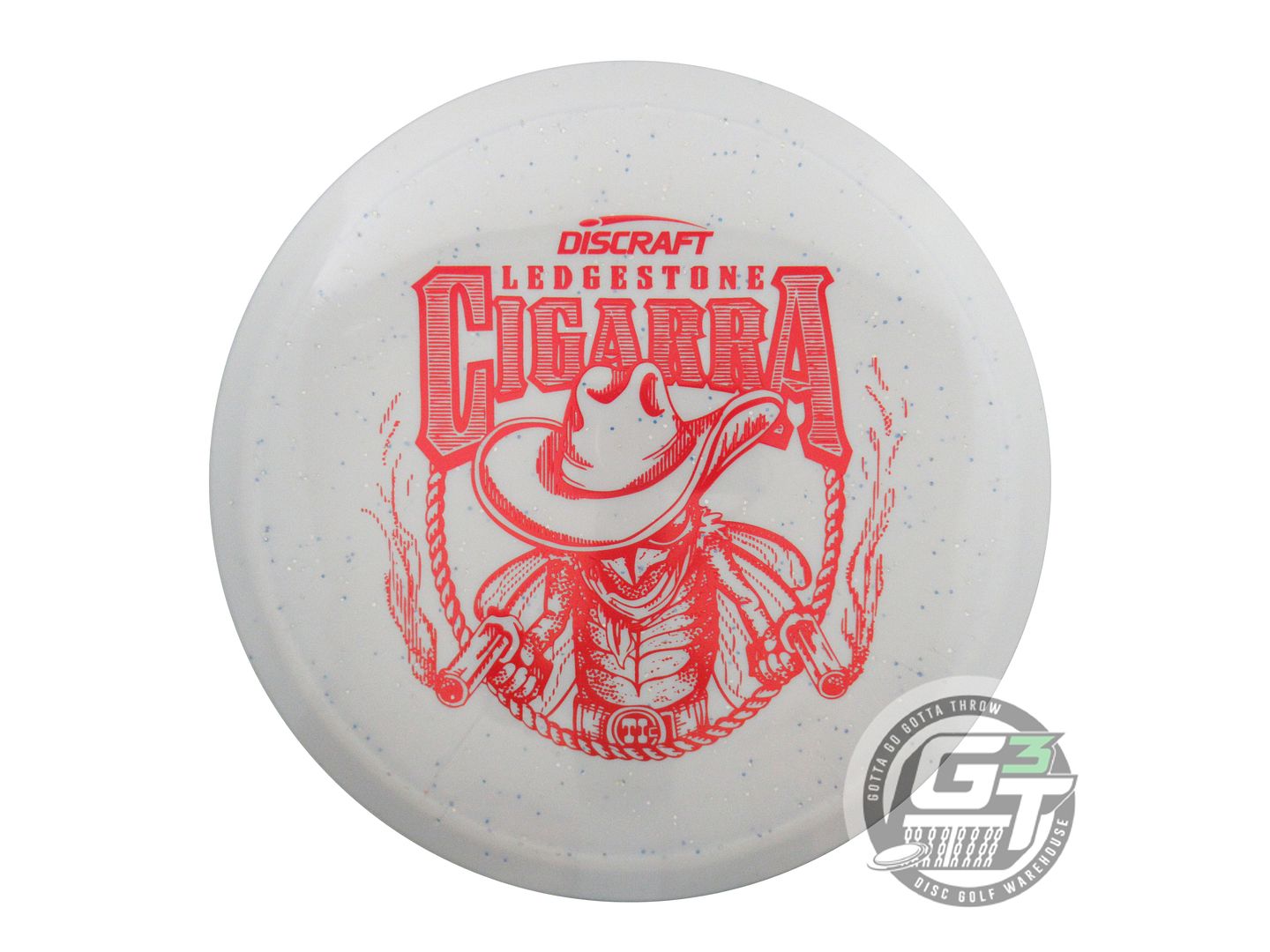 Discraft Limited Edition 2026 Ledgestone Open Sparkle Titanium Cigarra Fairway Driver Golf Disc (Individually Listed)