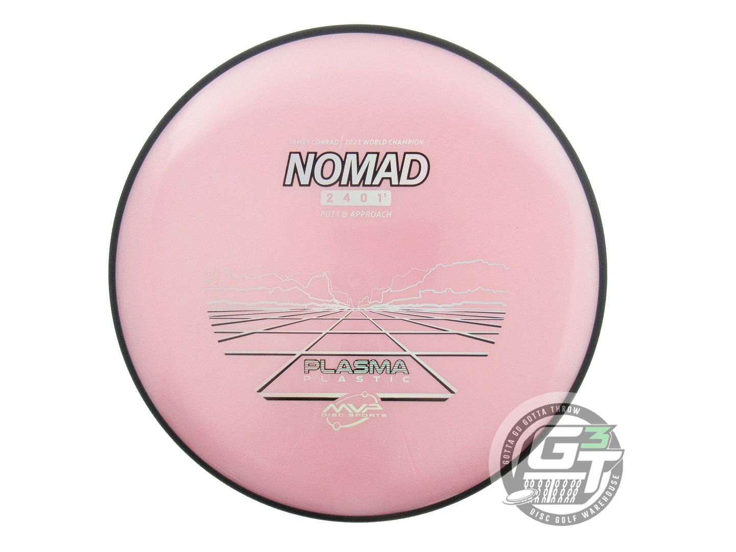 MVP Plasma Nomad [James Conrad 1X] Putter Golf Disc (Individually Listed)