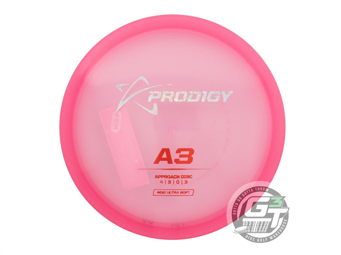 Prodigy 400 Ultra Soft A3 Approach Midrange Golf Disc (Individually Listed)