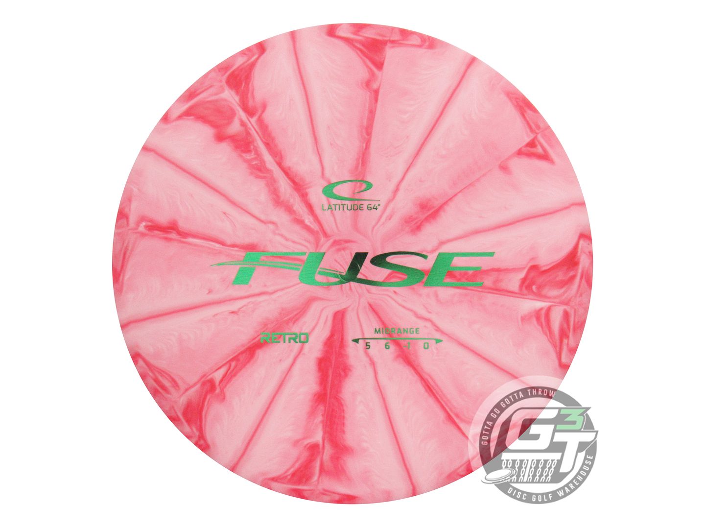 Latitude 64 Retro Burst Fuse Midrange Golf Disc (Individually Listed)