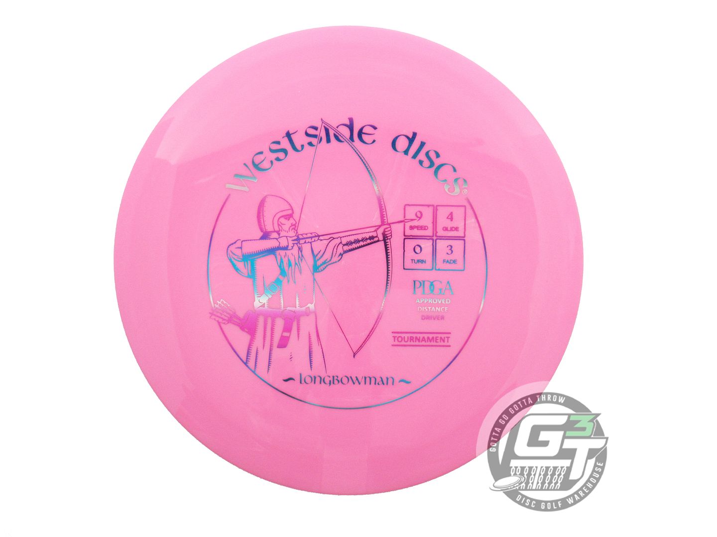 Westside Tournament Longbowman Fairway Driver Golf Disc (Individually Listed)