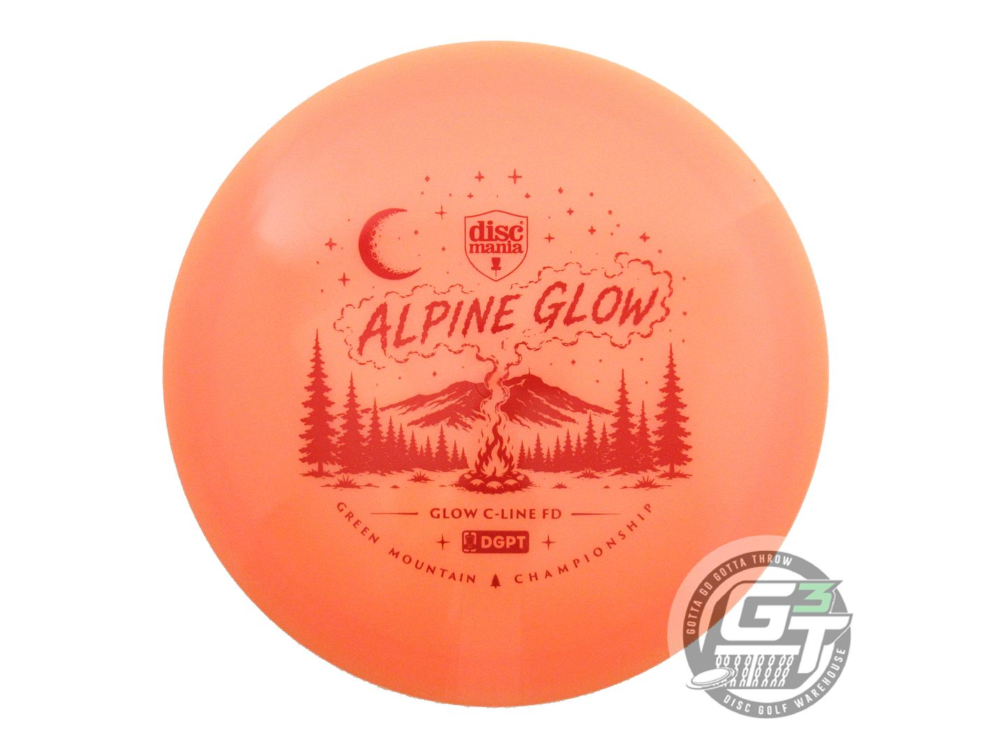 Discmania Limited Edition 2026 Green Mountain Championship Fundraiser Glow C-Line FD Fairway Driver Golf Disc (Individually Listed)