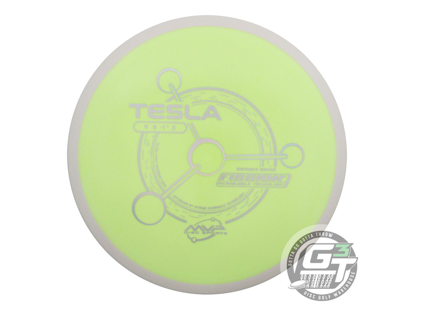 MVP Fission Tesla Distance Driver Golf Disc (Individually Listed)