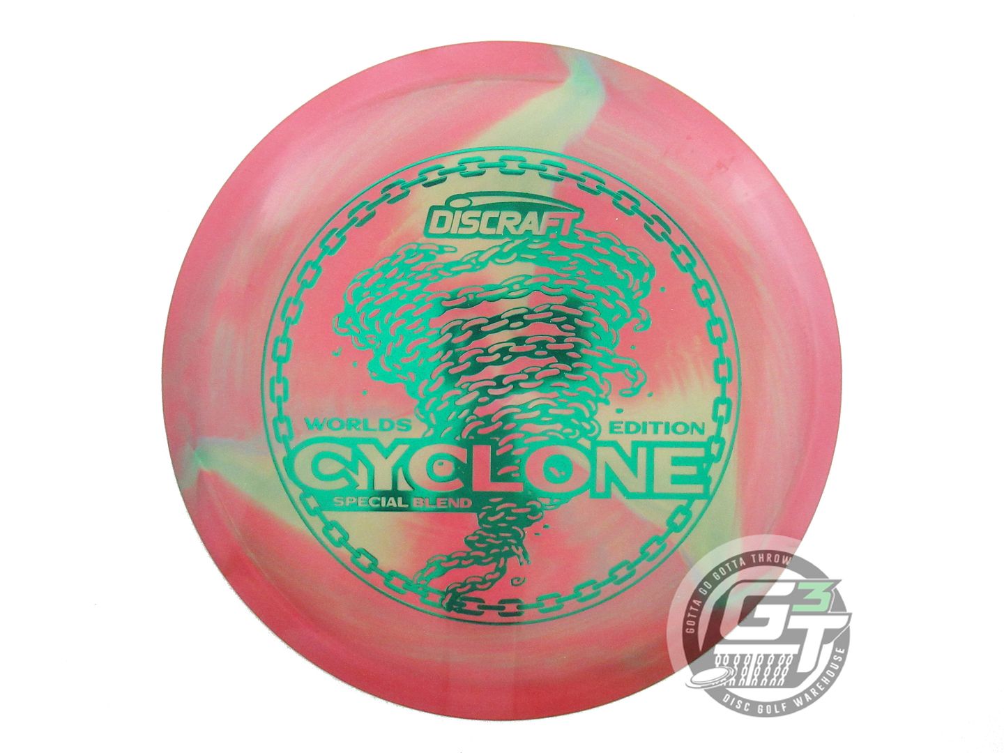 Discraft Limited Edition 2026 PDGA World Championship Chainstorm Tour Series Special Blend Cyclone Fairway Driver Golf Disc (Individually Listed)