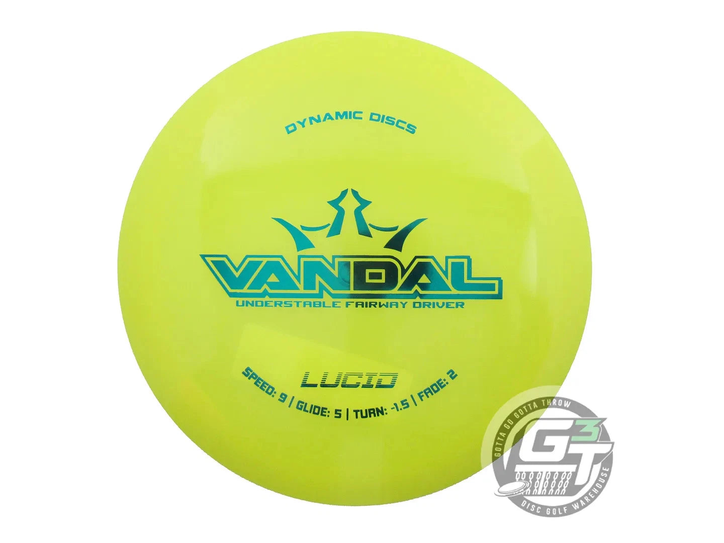Dynamic Discs Lucid Vandal Fairway Driver Golf Disc (Individually Listed)