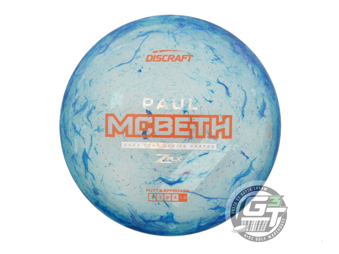 Discraft Limited Edition 2024 Tour Series Paul McBeth Jawbreaker Elite Z FLX Kratos Putter Golf Disc (Individually Listed)