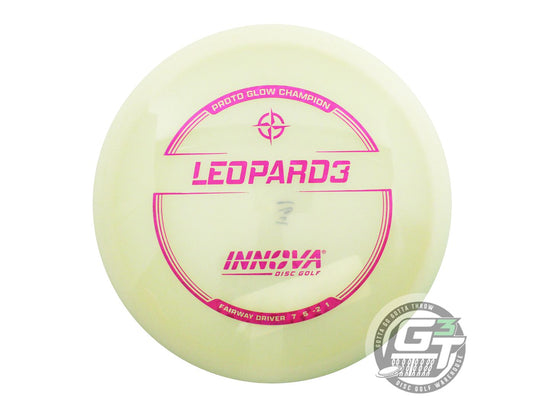 Innova Proto Glow Champion Leopard3 Fairway Driver Golf Disc (Individually Listed)