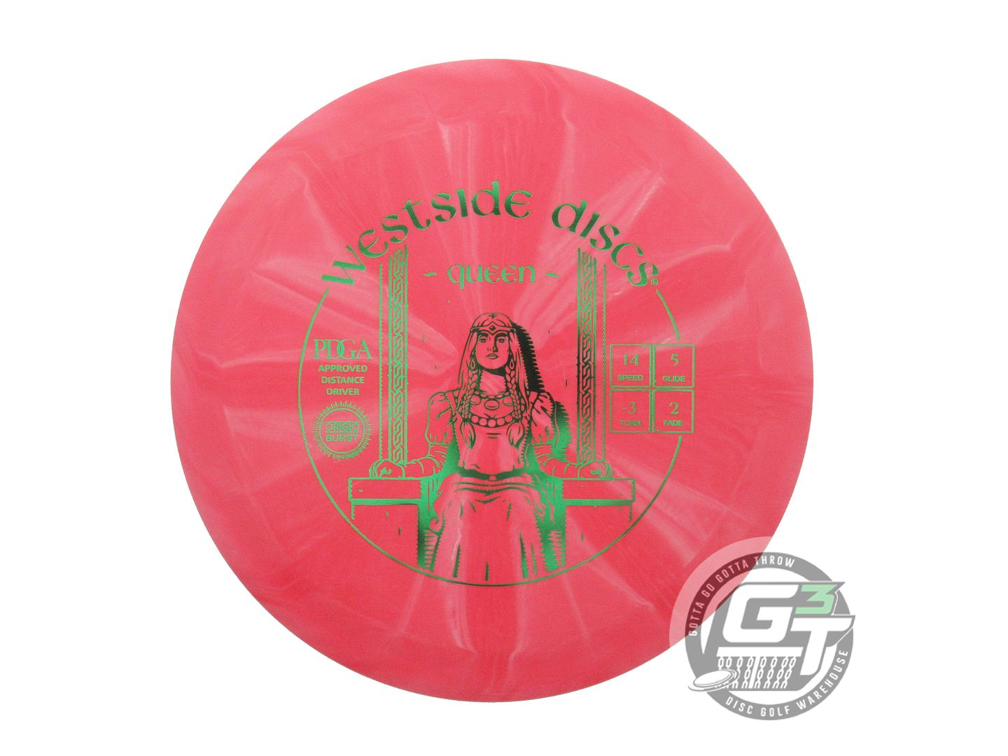 Westside Origio Burst Queen Distance Driver Golf Disc (Individually Listed)